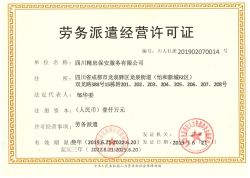劳务派遣经营许可证 (正本)